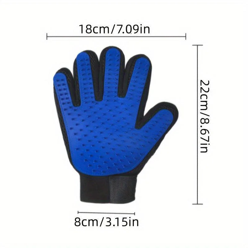 Luva de Silicone Removedora de Pelos para Cães