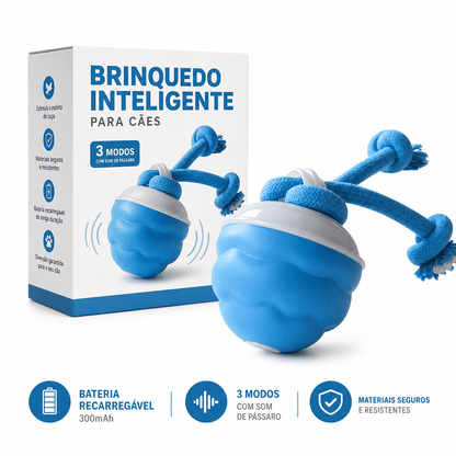 Brinquedo Giratório Interativo para Cães