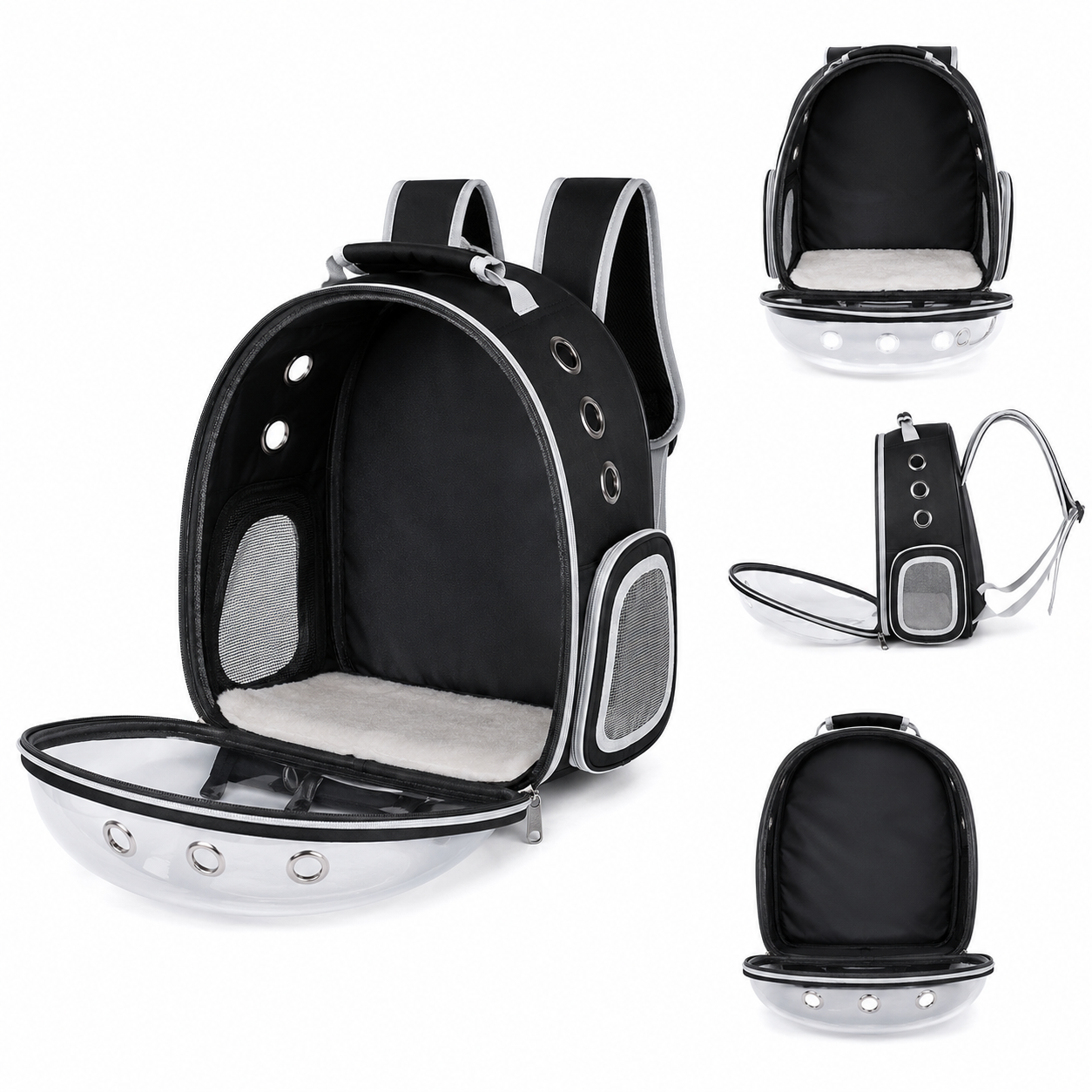 Bolsa de Transporte Transparente para Gatos
