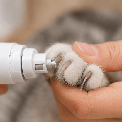 Aparador Elétrico de Unhas para Gatos