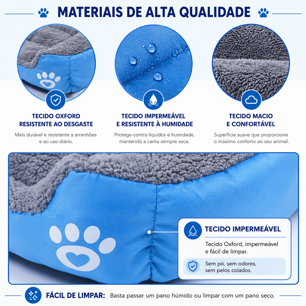 Cama Peludinha Premium para Cães