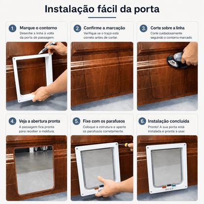 Porta de Passagem para Cães