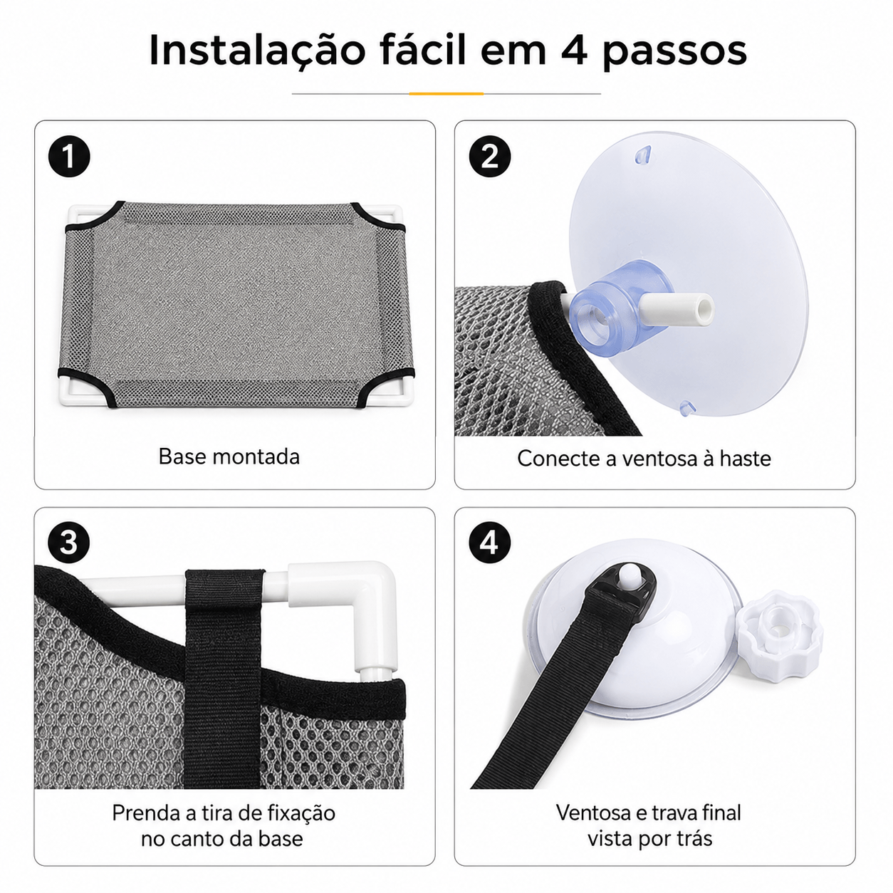 Cama Suspensa Premium para Gatos