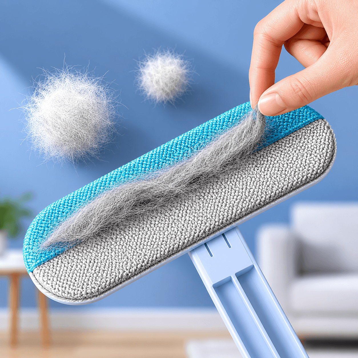 Bastão Removedor de Pelos Multitarefas