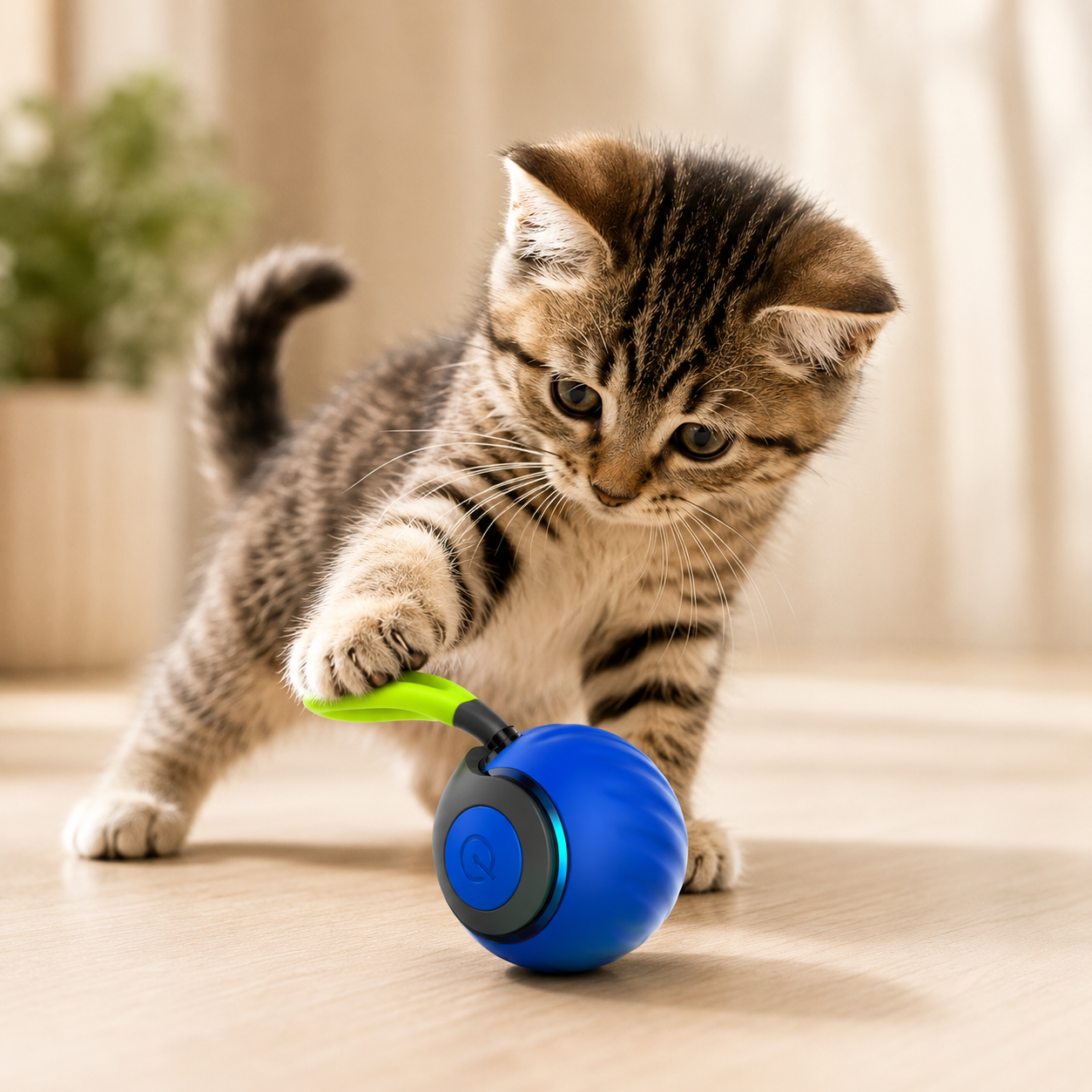 Bola Pena Elétrica para Gatos
