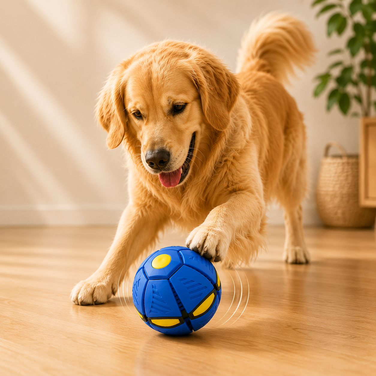 Brinquedo Bola Interativa Encantada para Cães