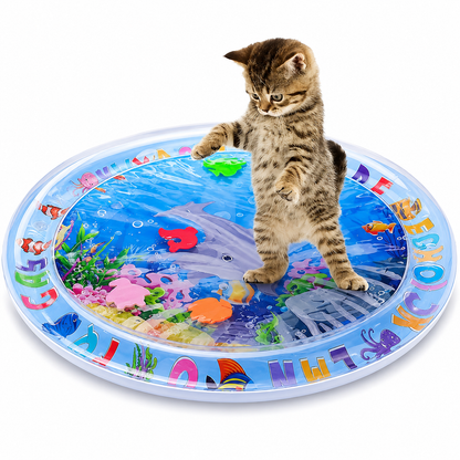 Brinquedo Tapete Inflável de Água para Gatos