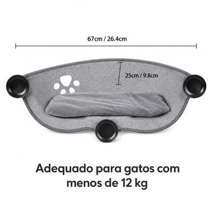 Cama de Janela Premium Para Gatos