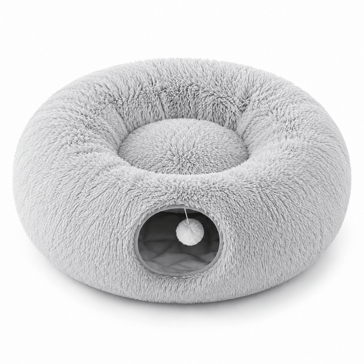 Cama Toquinha com Túnel para Gatos