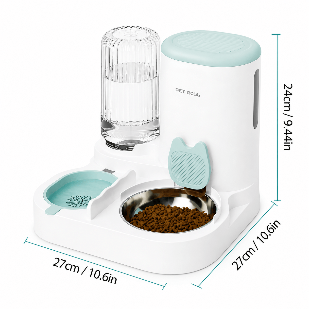 Comedouro e Bebedouro Automático para Gatos