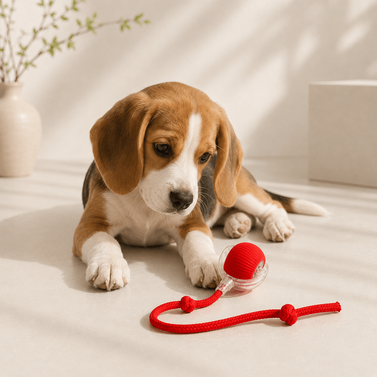 Brinquedo Bola de Caça Elétronica para Cães