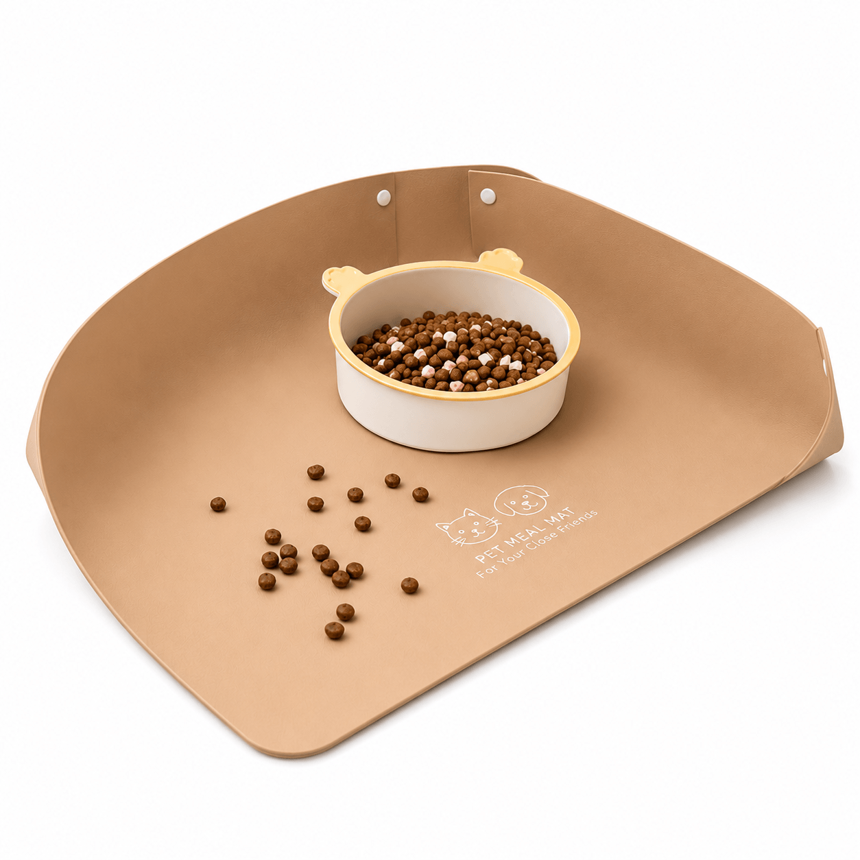 Base Antisujidade de Couro para Gatos