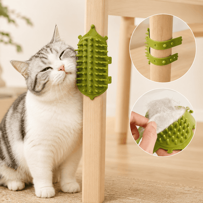Escova de Pelos Elástica para Gatos