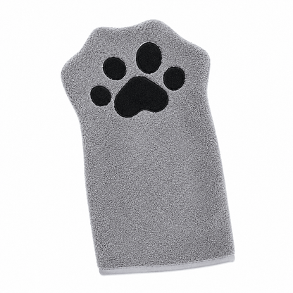 Luva de Microfibra de banho para Gatos