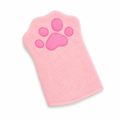 Luva de Microfibra de banho para Gatos