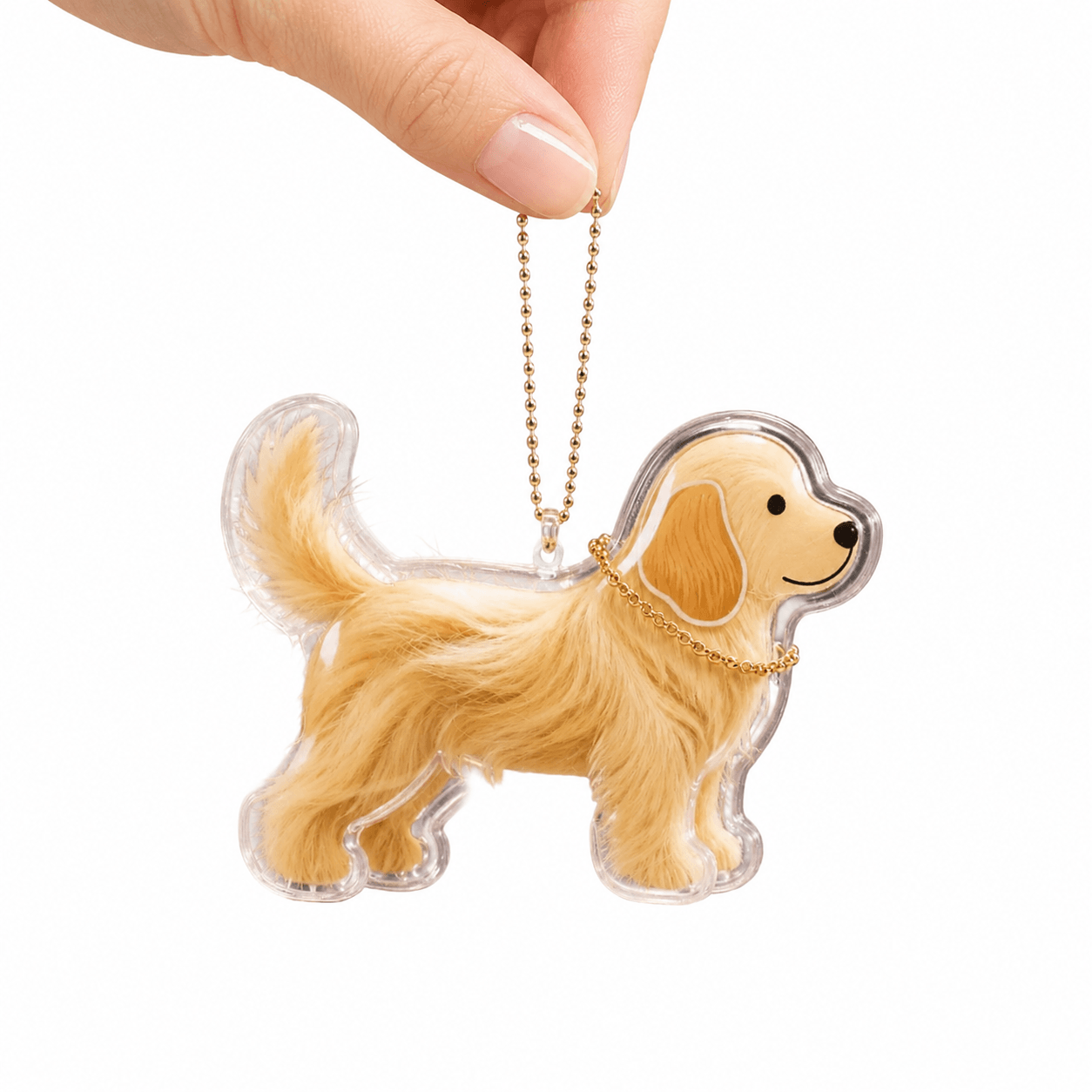 Porta Chaves de Acrílico para Pelos de Cães