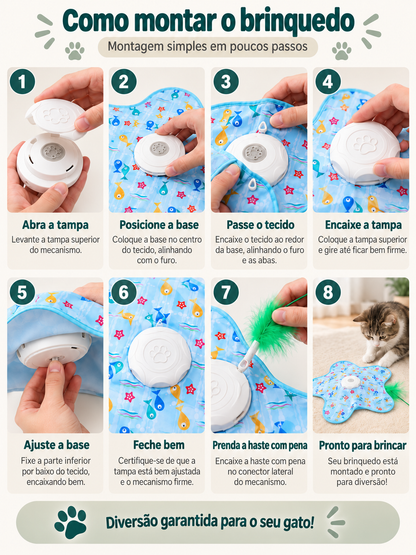 Tapete de Caça para Gatos
