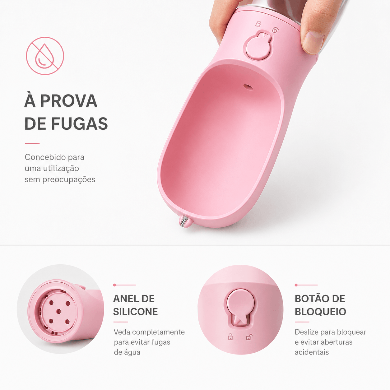 Alimentador Duplo para Caminhadas
