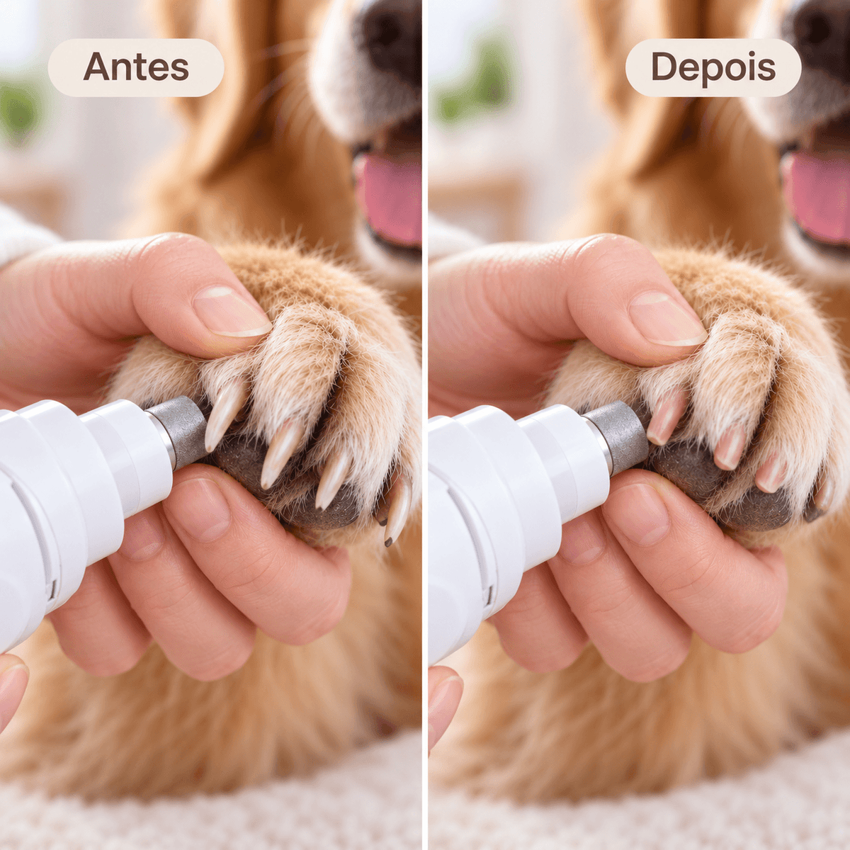 Aparador Elétrico de Unhas para Cães