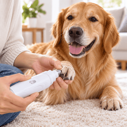 Aparador Elétrico de Unhas para Cães