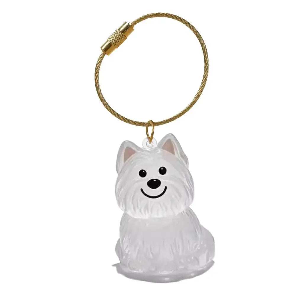 Porta Chaves de Acrílico para Pelos de Cães