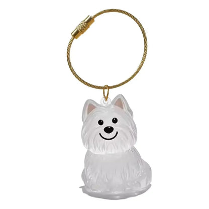 Porta Chaves de Acrílico para Pelos de Cães
