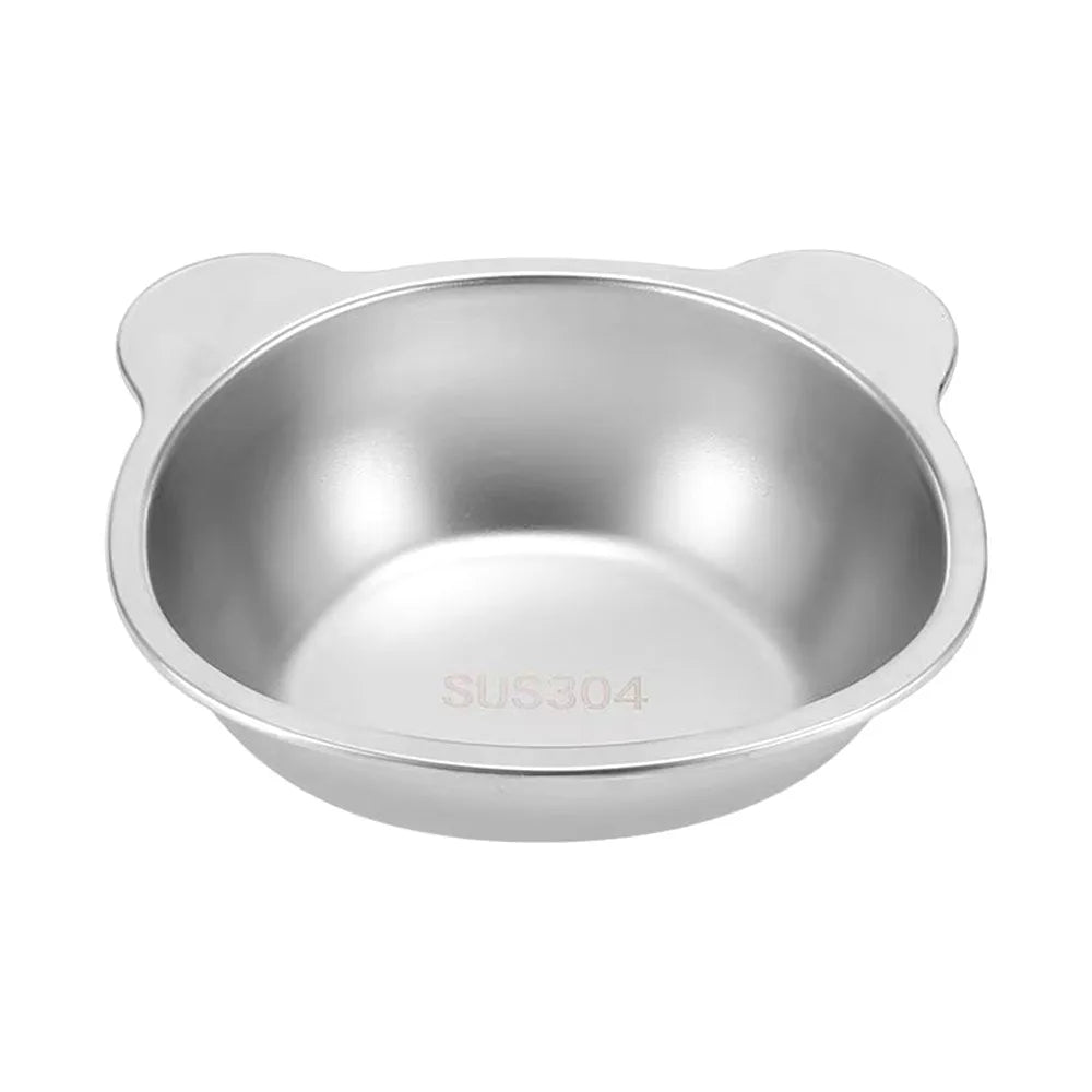 Comedouro Elevado com Taça em Aço Inoxidável
