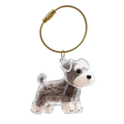 Porta Chaves de Acrílico para Pelos de Cães