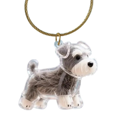 Porta Chaves de Acrílico para Pelos de Cães