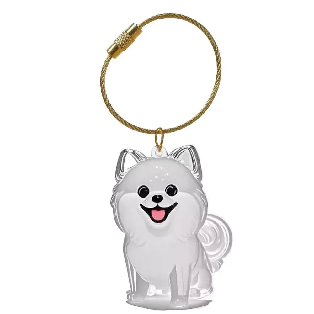 Porta Chaves de Acrílico para Pelos de Cães