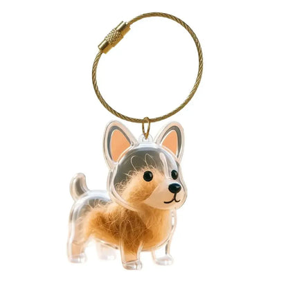 Porta Chaves de Acrílico para Pelos de Cães