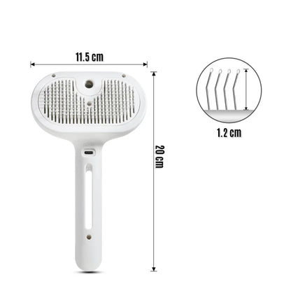 Escova a Vapor de Limpeza para Gatos