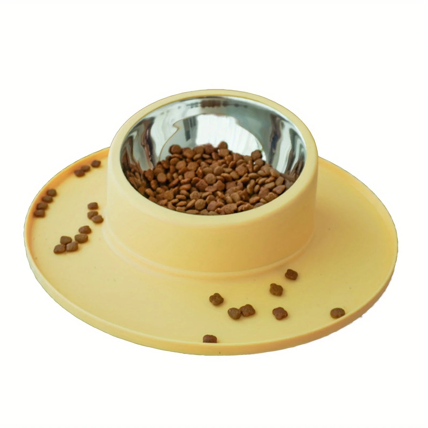 Tigela com Base Antiderrapante para Cães