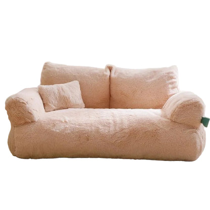 Sofá Pet Luxo de Pelúcia para Gatos